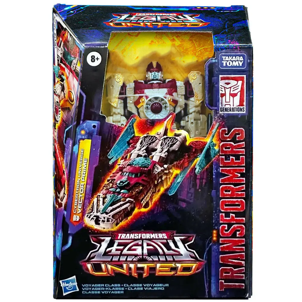 Transformers Legacy United Cybertron Universe Vector Prime Voyager Action Figure - Sealed Box New Rendition Mechanical Model Figure, Collectibles Figurine, Figs, 1 Size Home Decor Statue (Home Supplies, Statues & Figurines), Action Figures