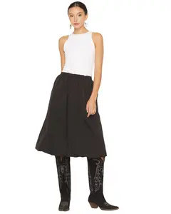 By Together Women's Bubble Midi Skirt - L8577