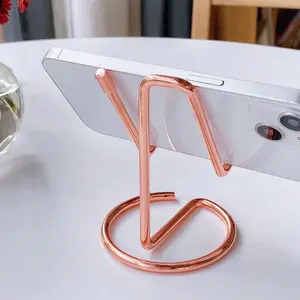 Desktop Phone Holder, Mobile Phone Holder, Sturdy and Durable Phone Stand, Universal Desktop Phone Holder for Home Office, Phone Accessories Mount, Smartphone Holder Stand, Cellphone Stand
