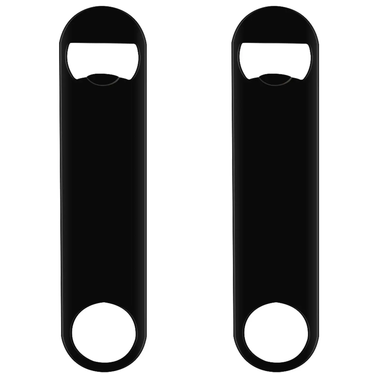 Stainless Steel Side Bottle Opener, Durable Bottle Cap Remover, Portable Bottle Opener for Home Kitchen Restaurant Bar, Home Bar Accessories, Bottle Opener Set