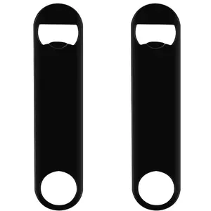Stainless Steel Side Bottle Opener, Durable Bottle Cap Remover, Portable Bottle Opener for Home Kitchen Restaurant Bar, Home Bar Accessories, Bottle Opener Set