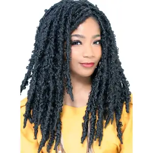 3X Butterfly Loc 18" Crochet Braid