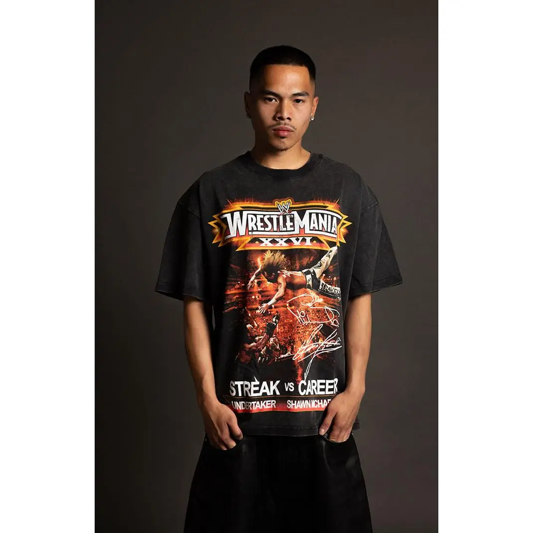 PacSun Men's WWE WrestleMania XXVI T-Shirt - Multicolor