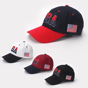 American Flag Dad Hat – Embroidered Unisex Baseball Cap, Lightweight & Adjustable for Independence Day and Everyday Street Style