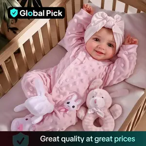 17 Inch Reborn Doll, Cute Soft Realistic Rebirth Doll, Real Life Doll Toy with Complete Accessories for Children Kids, Holiday Gifts #TOP PICKS