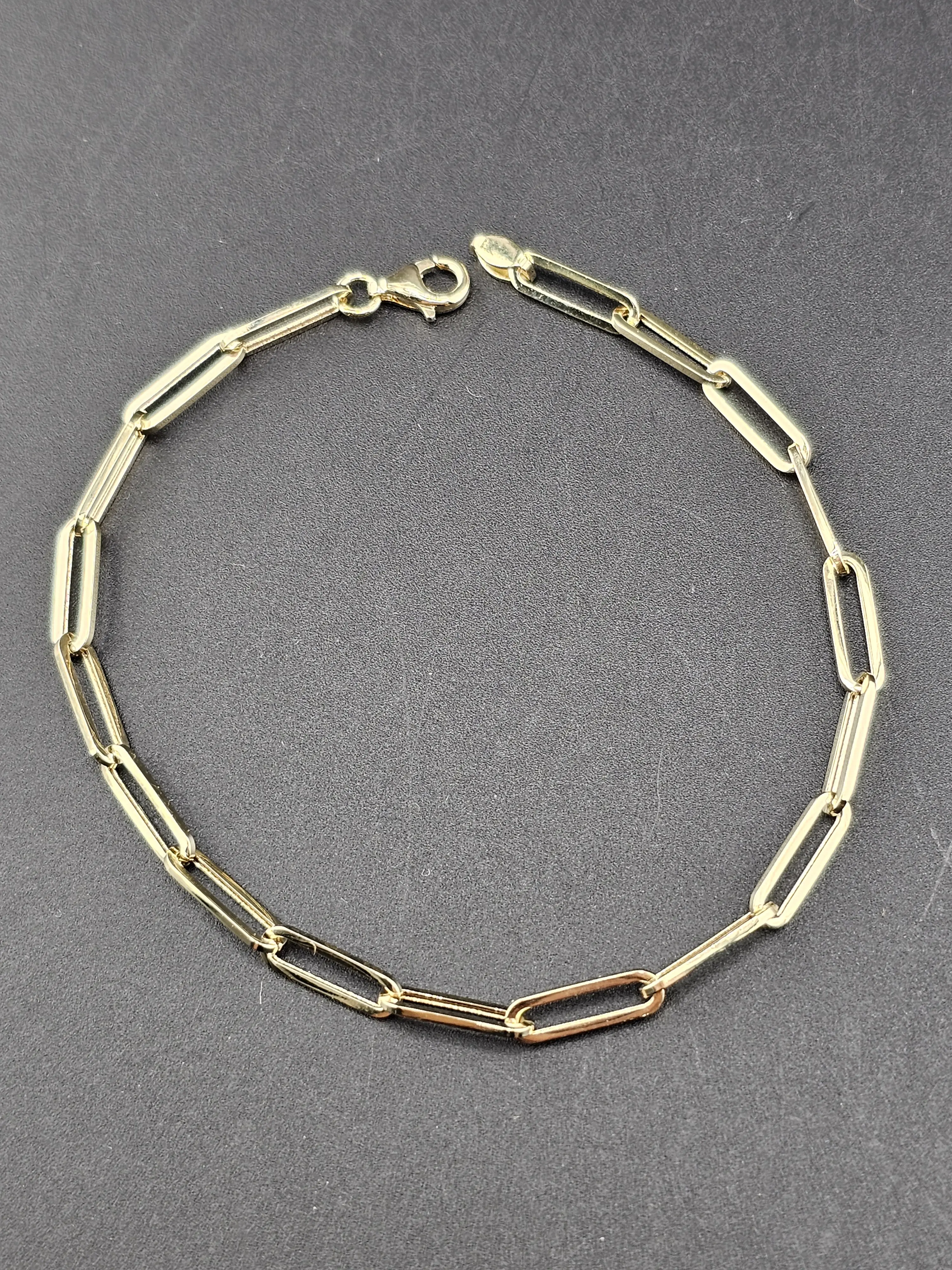 14K Gold Bracelet - Paperclip