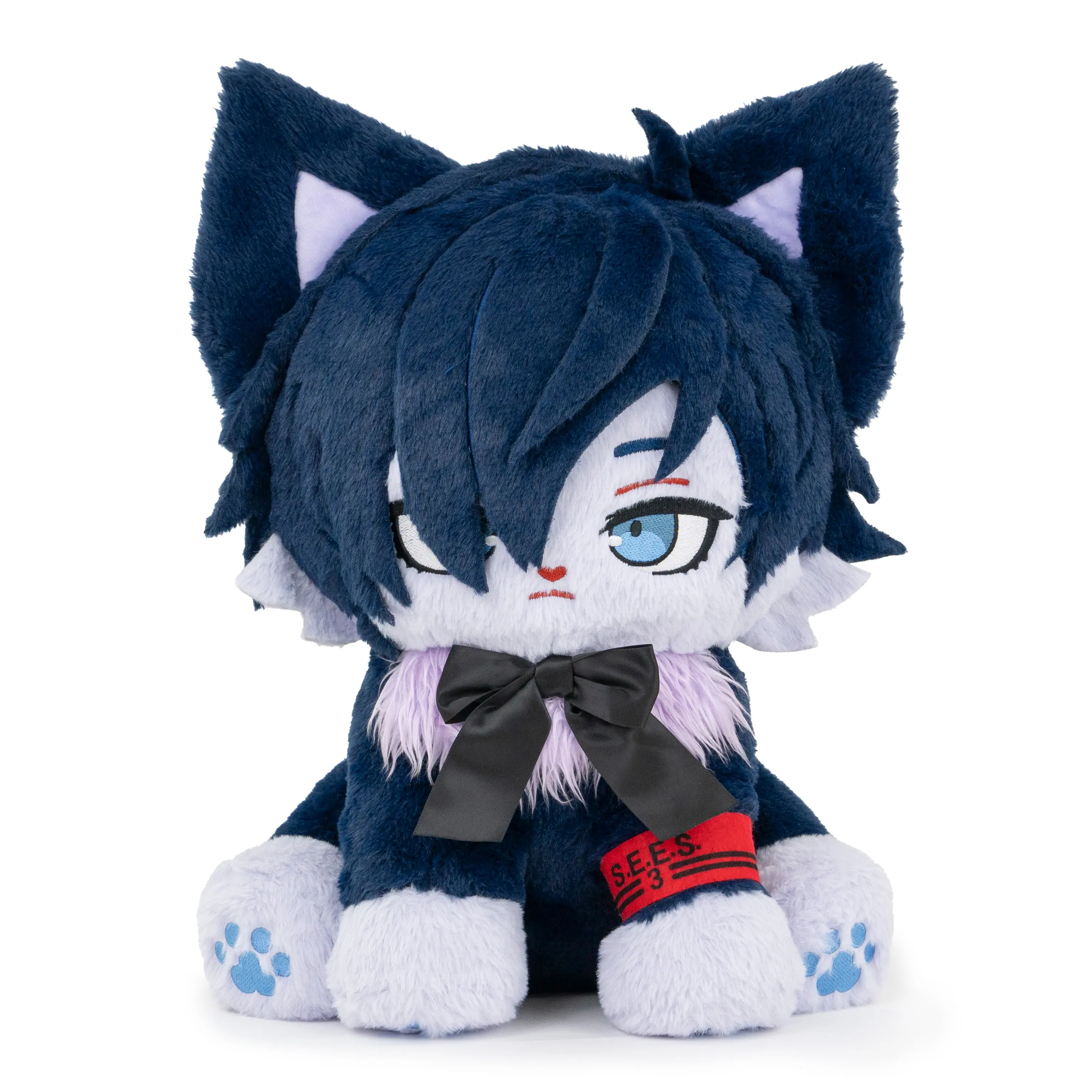 PLUSHSHOP 17in Cute Makotmeow Plushie - Ultra-Soft Fabric Cuddly Stuffed Animal, Meow Meow Cute Character Stuffed Toy, Charming Design, Ideal Gift for Collectors, Clearance Toys & Hobbies Item for 3+ Years, Perfect for Any Room