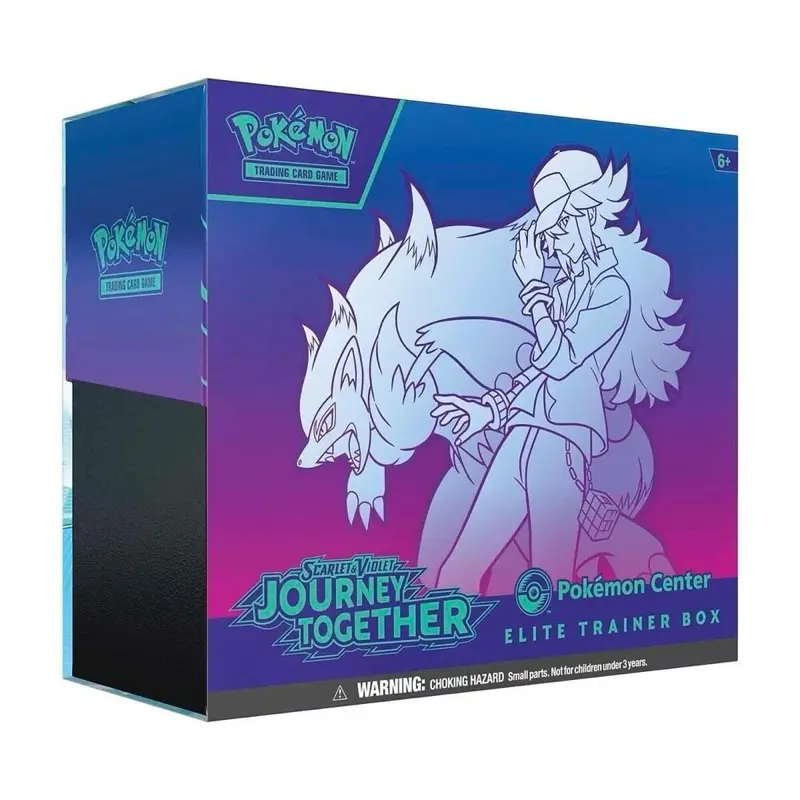 Pokemon Center Journey Together ETB - Official TCG Trading Card Box, Authentic Collectible Trading Cards (English Version)