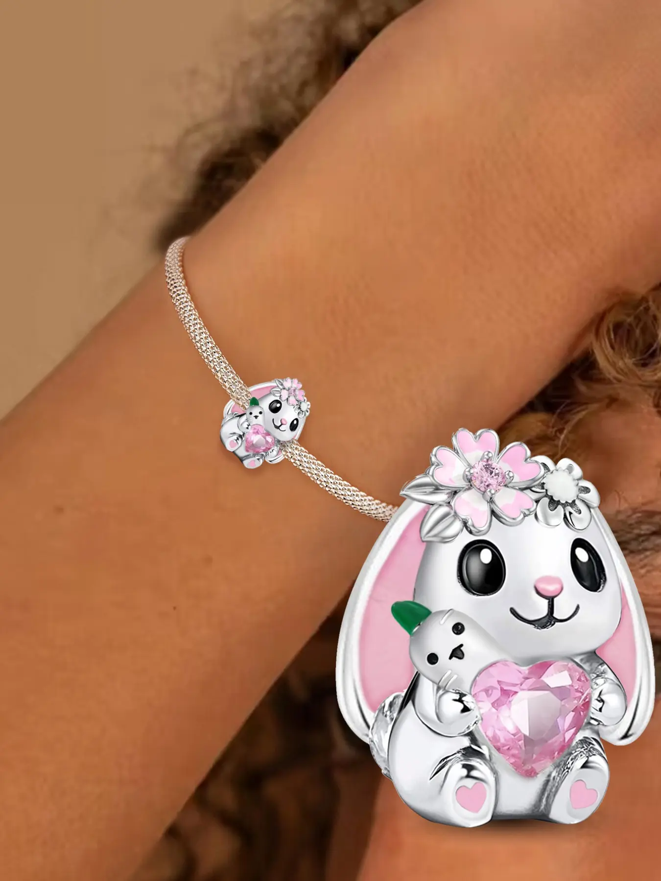 Cartoon Themed Beads, Cute Animal Design Beads, Beads for Bracelets, DIY Jewelry Making Kit for Bracelet & Necklace, Fashion Accessories for Women & Girls, Beads Charms Accessories, Diy With Charms, DIY Jewelry Decoration