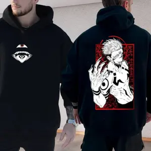 Ryomen Sukuna Jujutsu Kaisen Anime Hoodie, Jjk Character Sweatshirt, Gift For Anime Shirt, Unisex Sweater Pullover Tee