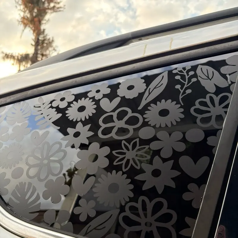 Rear Window Decal - Small or Full Window Vinyl for Cars & SUVs Easy Apply High-Quality Car Sticker Premium Weatherproof Design