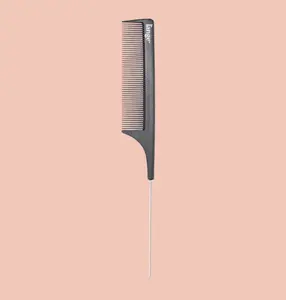 L'ANGE HAIR - Carbon Fiber Hair Styling Comb - Heatproof, Anti-Static Tool for Root Teasing, Back Combing That Adds Volume, Heat Resistance