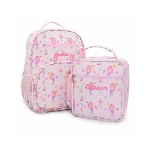 Personalized Mermaid Sea Life Adventure Collection Backpack and Lunch Box Combo
