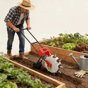 Hand Push Seeder Machine With 10 Nozzles For Home Garden Farm Planting  home essentials