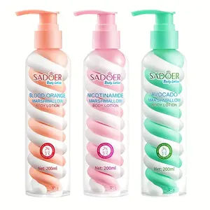 Cotton Candy Brightening Body Lotion 200g - Quick Penetration, Hydrating & Smooth Skin, Ideal for Dry Skin, Versatile Use for Men & Women