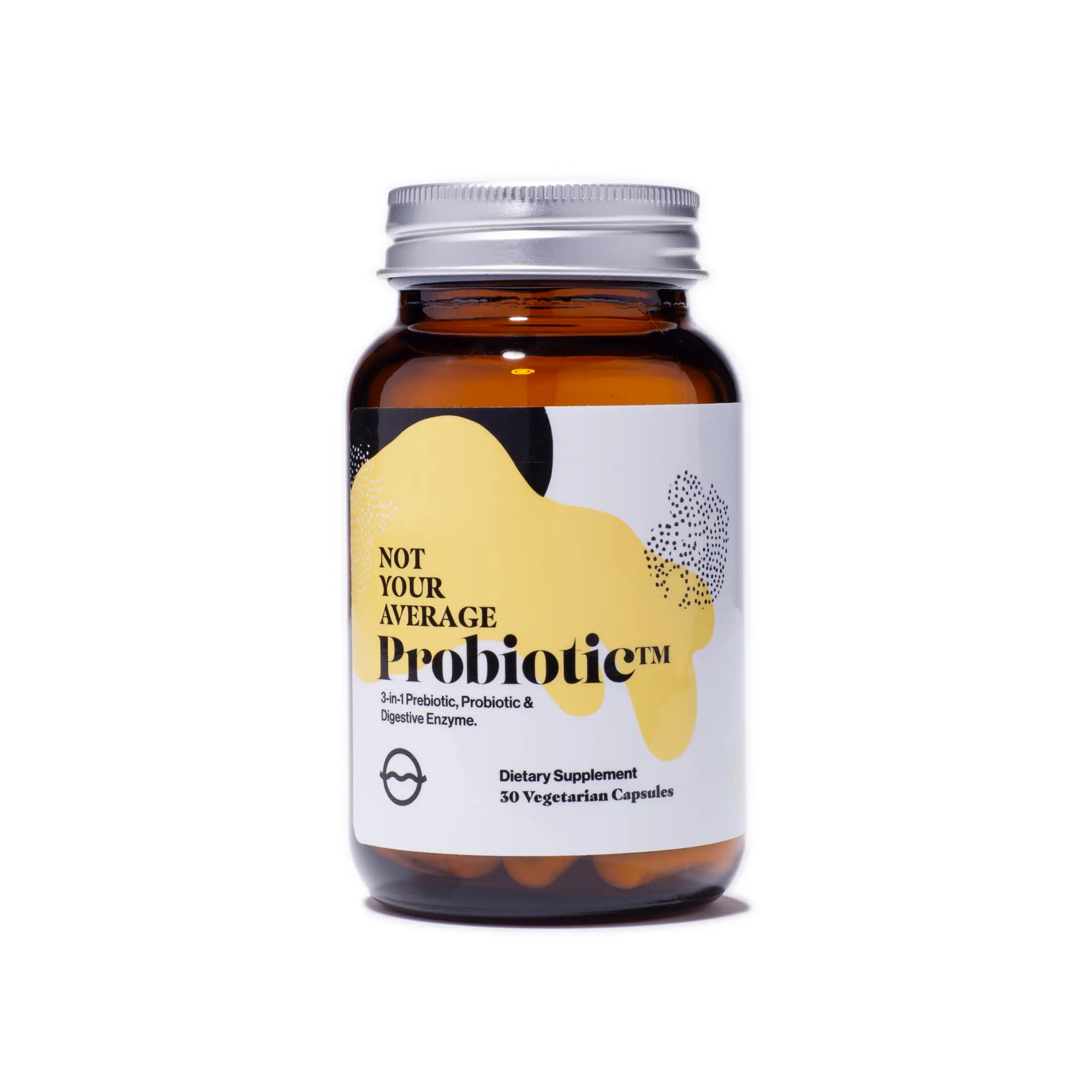 Not Your Average Probiotic by Organic Olivia | Probiotic & Prebiotic Supplement | Gut & Digestive Support