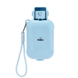 NubisPet Dog Water Bottle with Food Container & Poop Bag Holder, Travel Water Bowl, Portable Pet Dispenser, Dog Gifts Stuff Accessories Items, Puppy Essentials for Yorkie Chihuahua Walking Hiking