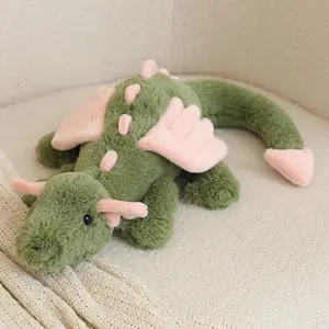 Creative Colorful Flying Dragon Plush Toy, Fun Rainbow Sky Dragon Stuffed Animal, Soft Cuddly Gift Doll Decoration, Cute Plaything