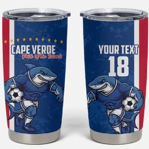 [ FAST SHIP 5Days] Cape Verde Pride Custom Tumbler Cup The First Voyage Of Champions LT18