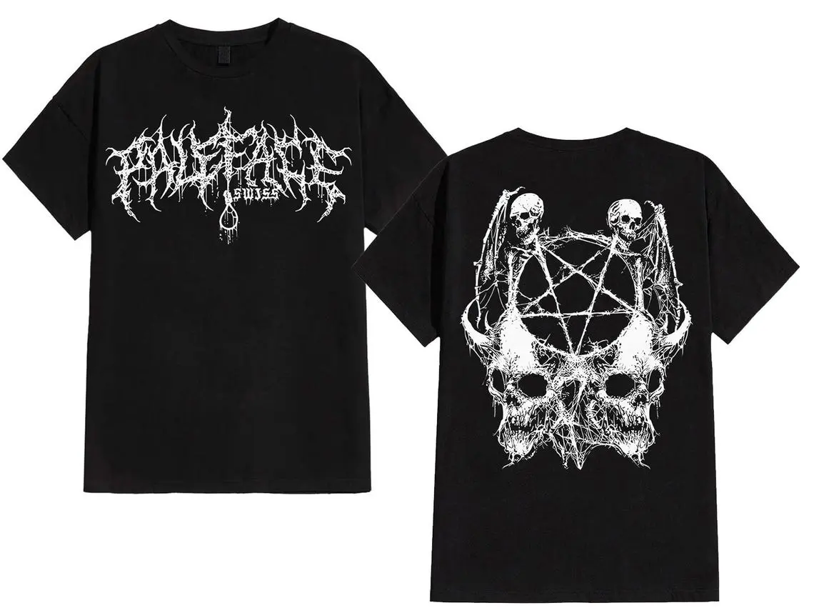 Double Sided Paleface Swiss Pentagram T-shirt Hoodie- The Wilted Tour 2026 Shirt