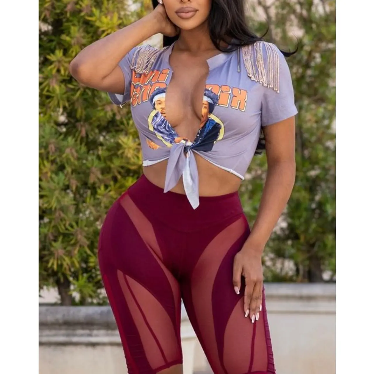 Hendrick Baddie Tassel Shirt