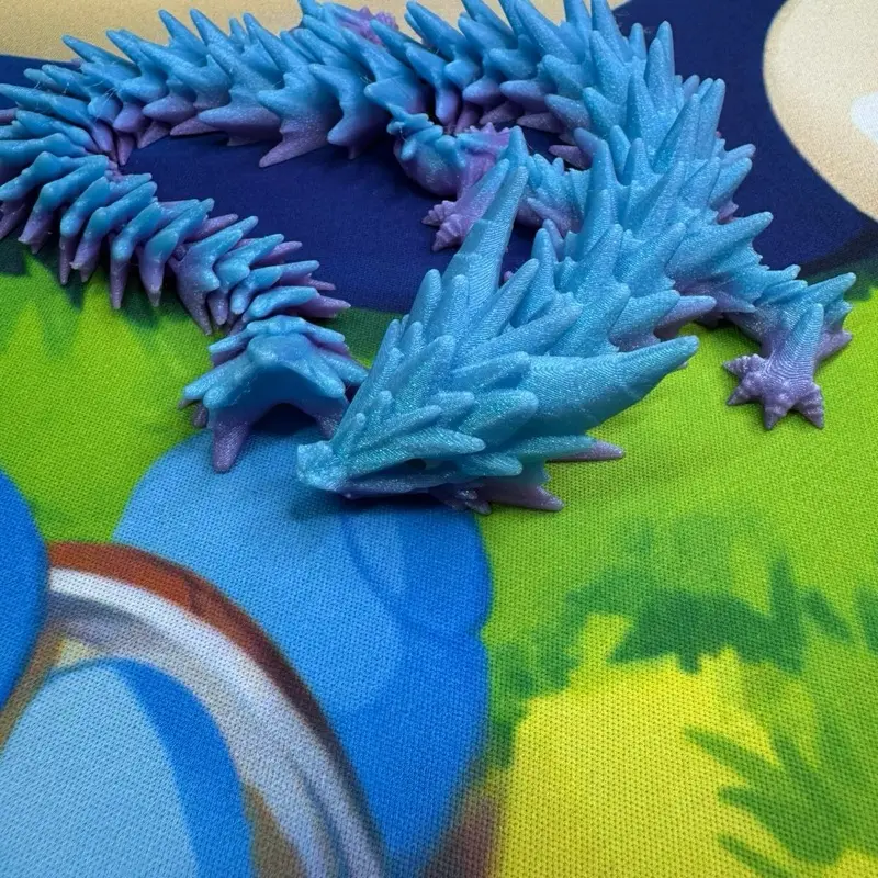 Articulated Crystal Dragon Stress Relief Fidget Toy