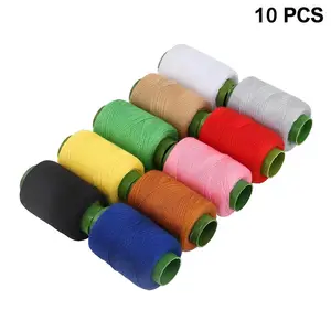 10 Colors Polyester Thread Sewing Thread for Hand Sewing, Quilting and Sewing Machine, Set of 300 Yards Per Spool