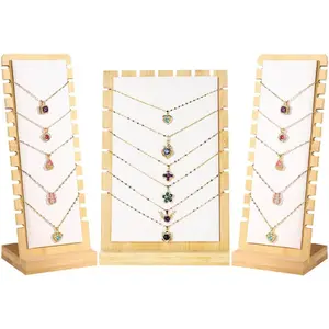 PrimPick The necklace display stand is used for selling necklace brackets, necklace display storage, and jewelry display storage sets