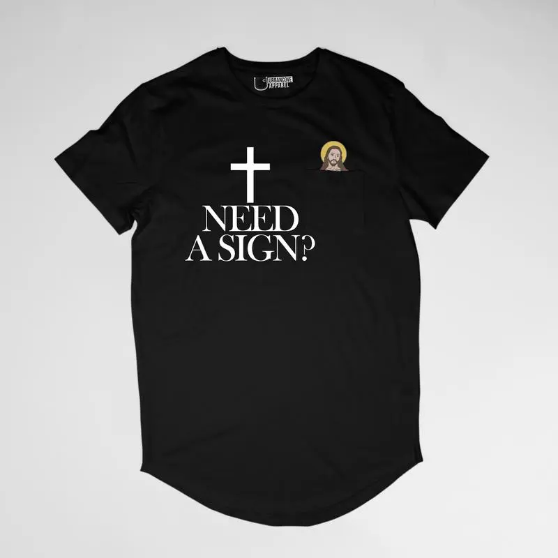 Jesus Pulldown Pocket T-Shirt