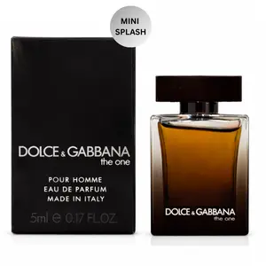 Dolce & Gabbana The One Eau de Parfum For Men Miniature Splash Dolce & Gabbana The One Eau de Parfum For Men Miniature Splash