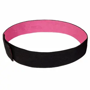 Celie Hair Elastic Bands Black & Pink Design - 1 Pack Hair Accessory