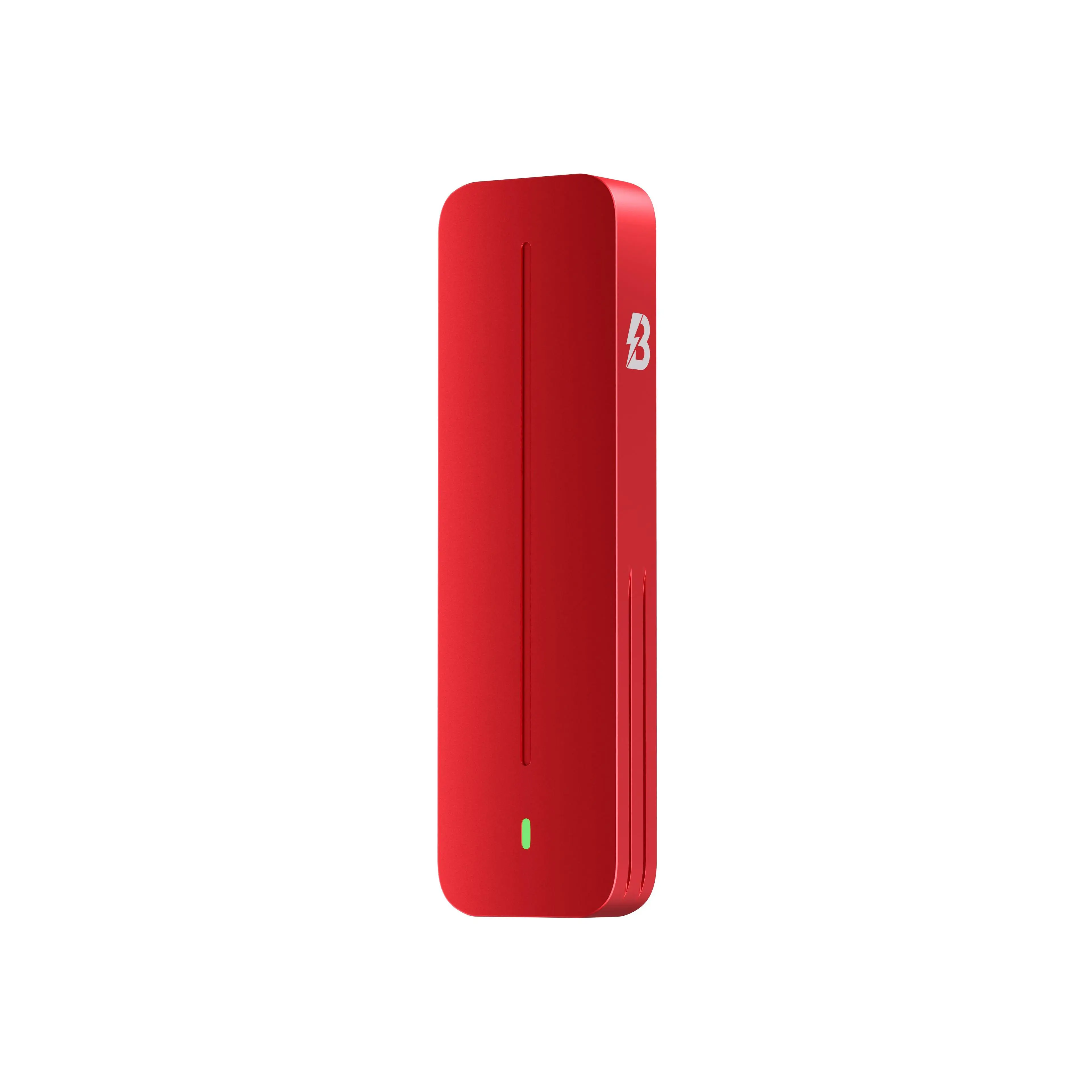 Habanero Byte 1TB Portable SSD – External Solid State Drive, USB-C/USB-A, Red Design