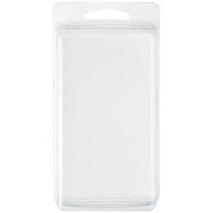 Collecting Warehouse Clear Plastic Clamshell Package / Storage Container, 4.31" H x 2.44" W x 1.88" D