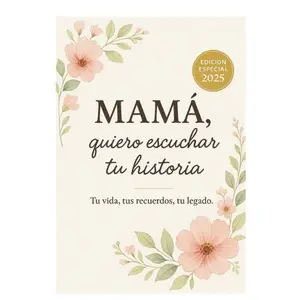Mamá Cuéntame, Quiero Escuchar la Historia de tu Vida: Un Diario Guiado para Preservar Tus Recuerdos y Dejar un Legado Familiar | Regalo Original para Madres (Spanish Edition)