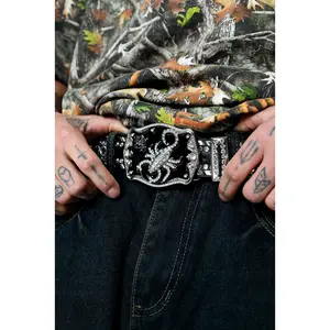 Scorpion Rhinestone Belt