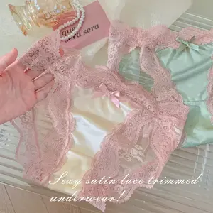 panty  y Cheeky mix woman Women's Lace Floral Briefs SeamlessSexy High Cut Underwear Breathable Invisible BikiniBrief Woman Low Rise Comfort Sexy LingerieKnickers Womenswear Aesthetics Light 6 Pack-Multicolor Basic Minimalist