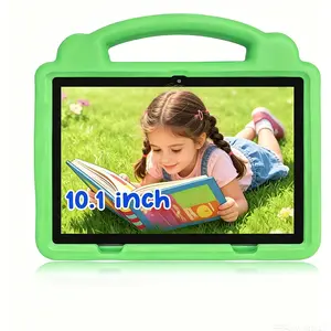 2026 10.1 Inch Kids Learning Tablet, Multifunctional Tablet, 2.4g WiFi, Gms, Eye Protection, Parental Control, Education Apps, Cameras, Shockproof, Android Os, Gift