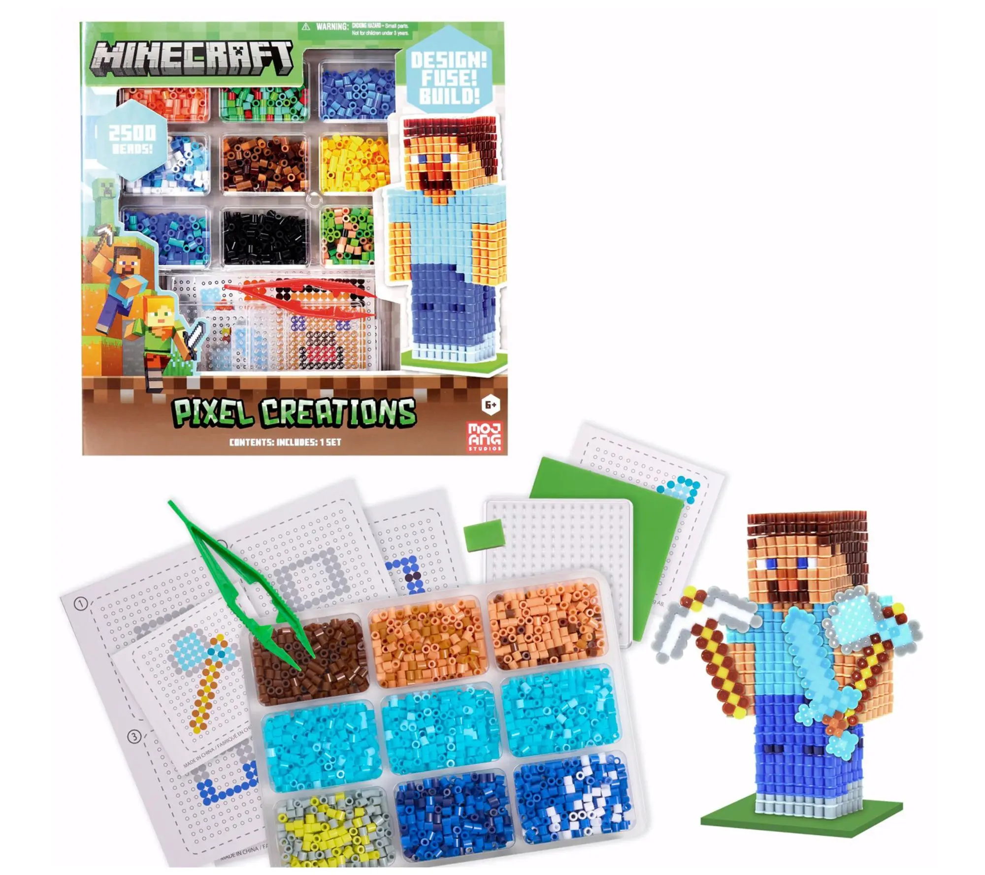 Tara Toy 3D Pixel Creations DIY Your Own FigureBeads Kit