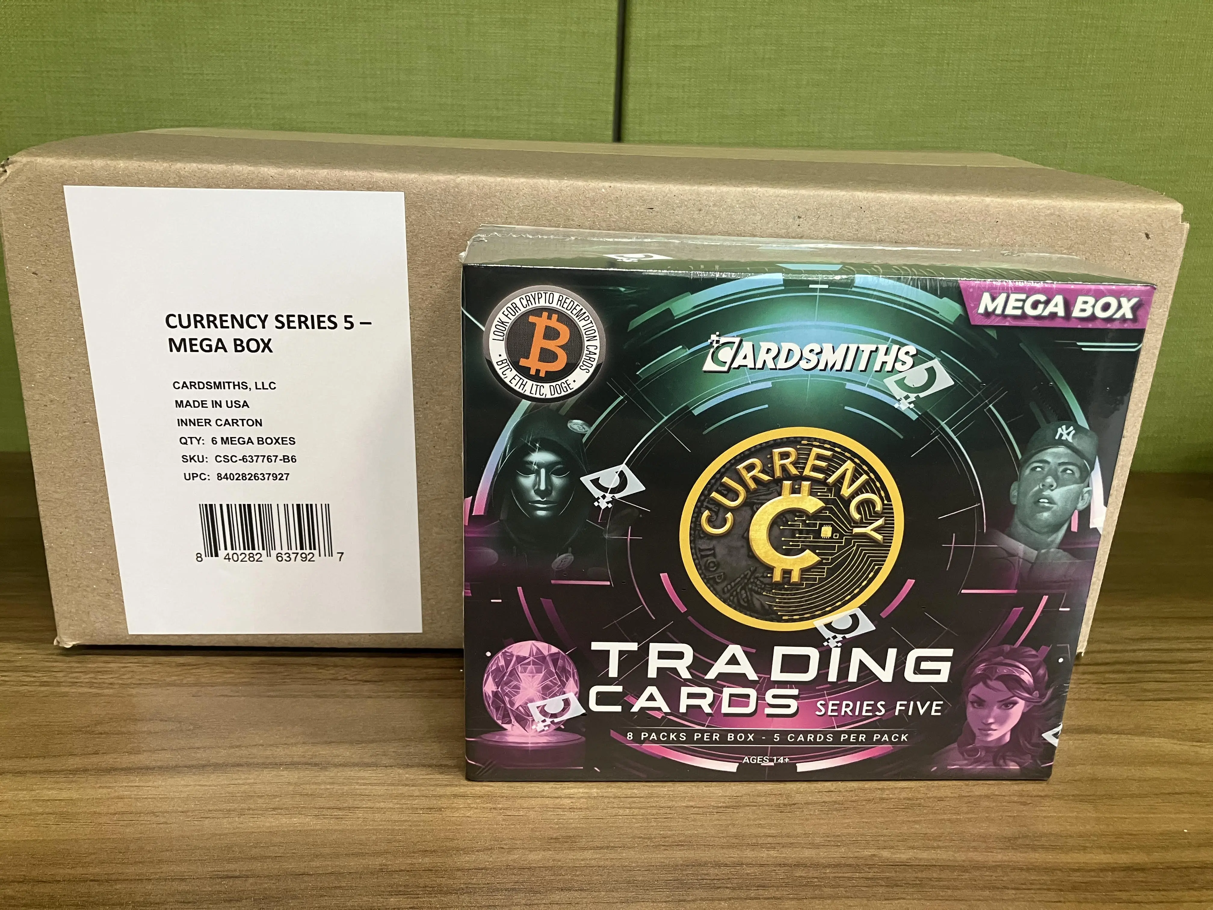 Personal Crypto Trading Cards Box
