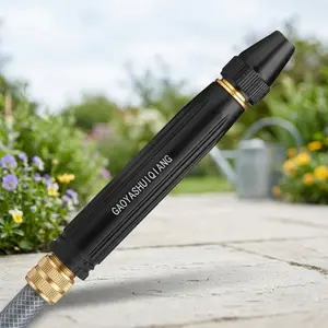 🚗 Ultimate Car Wash Tool | High Pressure Water Gun Nozzle | Heavy Duty Brass Hose Attachment | Water Spray Tool | Car Wash Sprayer