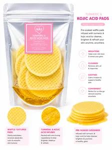 Turmeric & Kojic Acid- Exfoliating Pads