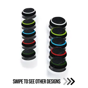 LXDY Pro Thumb Grips (Improve-Accuracy) for Gaming Consoles and Switch, Enhanced Comfort and Control Silicone