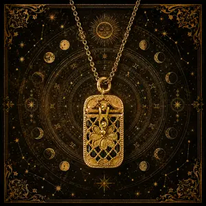 Tiny Tarot Deck Necklace, 22 Mini Tarot Cards Pendant, Tarot Jewelry for Women and Men