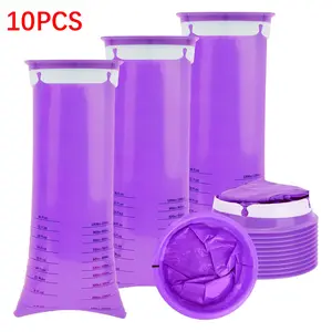 10 Pack Travel Anti-Vomiting Bags, Travel Accessories, Comfortable Nausea Relief for Adults & Pregnant Women, Ideal for Morning Sickness & Motion Sickness, Travel Essentials