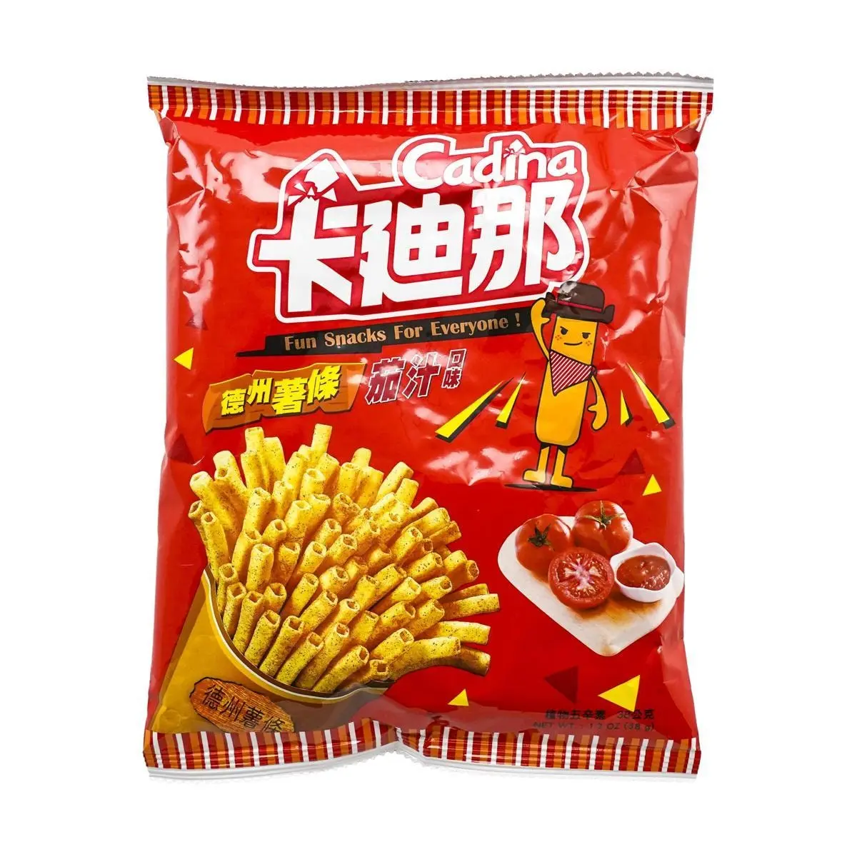 CADINA Happy is Yummy Texas Fries 38g