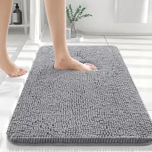 athroom Rugs 30x20, Extra Soft Absorbent Chenille Bath Rugs, Non-Slip, Dry Quickly Mats