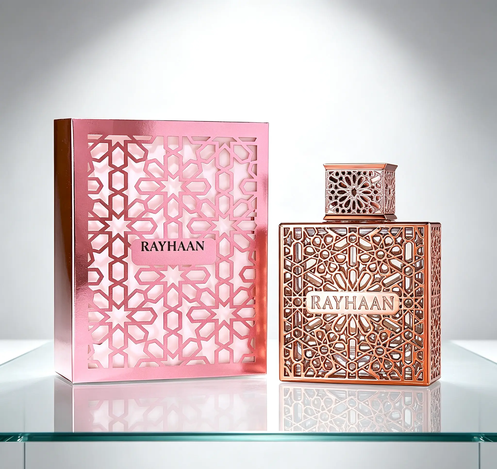 Rayhaan Divine Women's Eau De Parfum Spray, Sweet Fruity Gourmand Floral Scent, Long Lasting Fragrance for Daily Wear, Perfume for Women, 3.4oz / 100ml, Ideal Gift for Valentine’s Day & Christmas