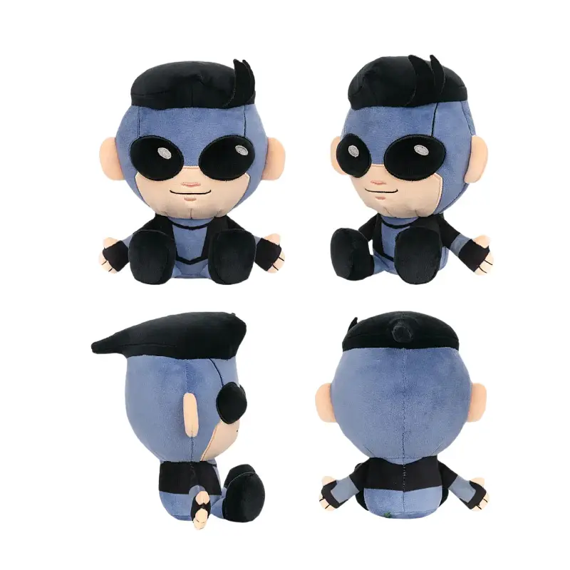 2026 New 9.8in Invincible Season 3 Mark Chibi Superhero Plush Toy, Soft Huggable Stuffed Animal, Anime Collectible Doll Gift for Fans