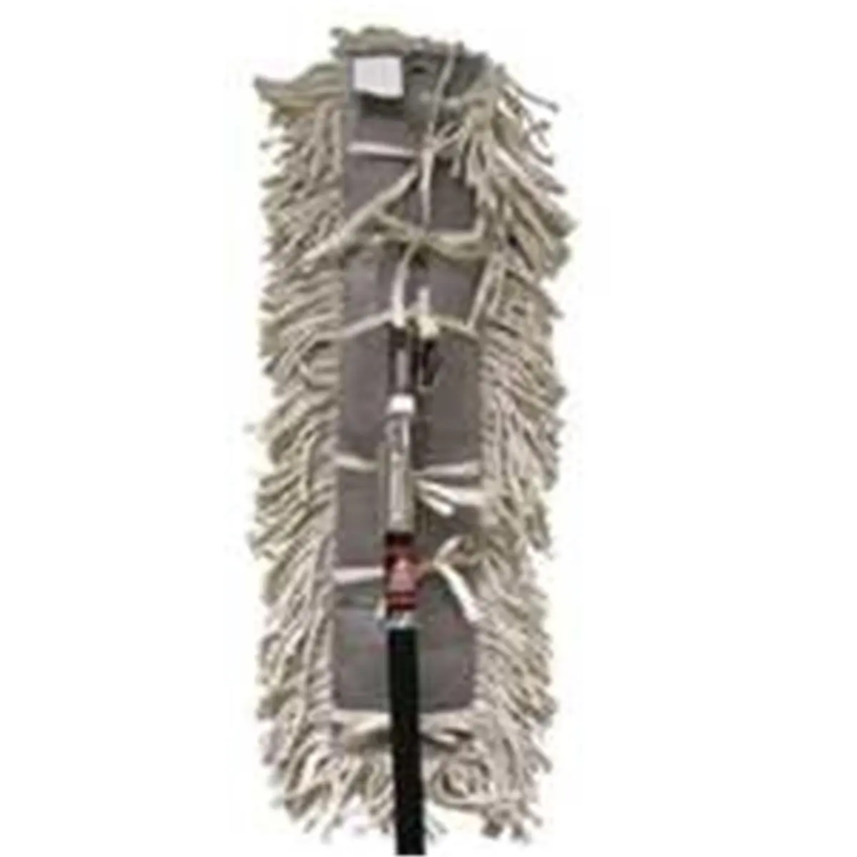 O-Cedar 24-in Detachable Commercial Industrial 4-Ply Cotton Yarn Dust Mop Head - Rugged Performance, Durable Double-Stitch Build, Enhanced Dust Pickup for Household Cleaning, 24 Inches