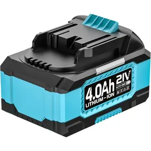 21V 4.0Ah Lithium-Ion Battery, Tools, L8 Leaf Blower, 4000mah (Charger Not Included)